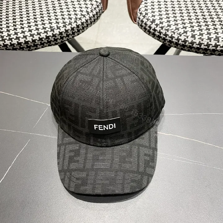 View 1 of Monochrome Monogram Cap: Textured Luxe, Adjustable Front Cap