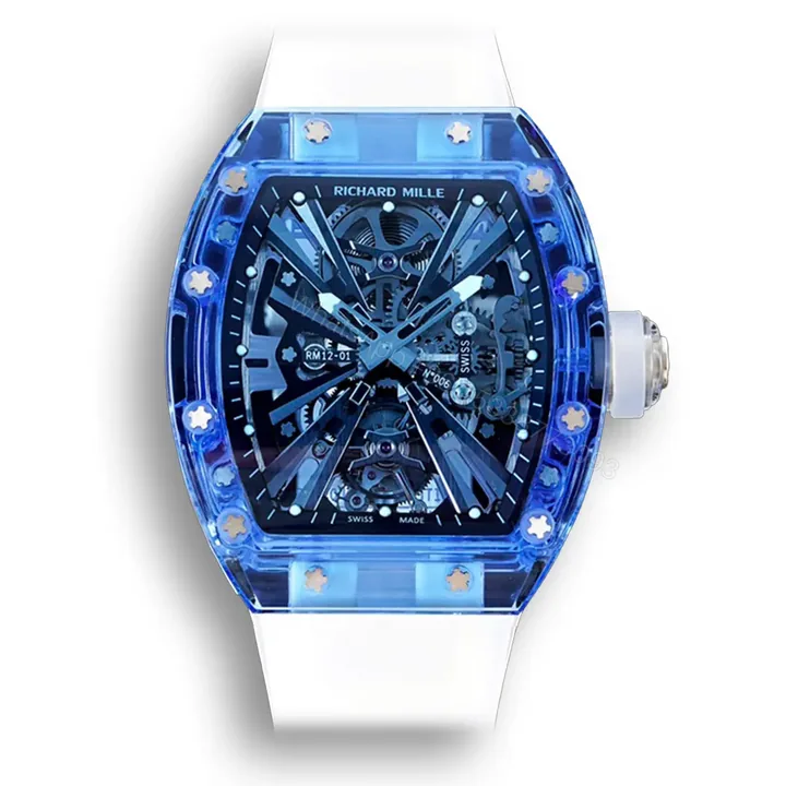 View 1 of Replica RM12-01 Tourbillon Sapphire Clear Version