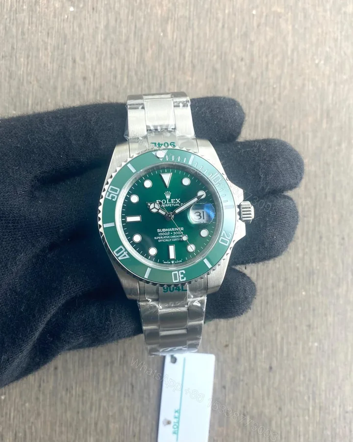 View 1 of Rolex Submariner Silver Green 41MM Automatic