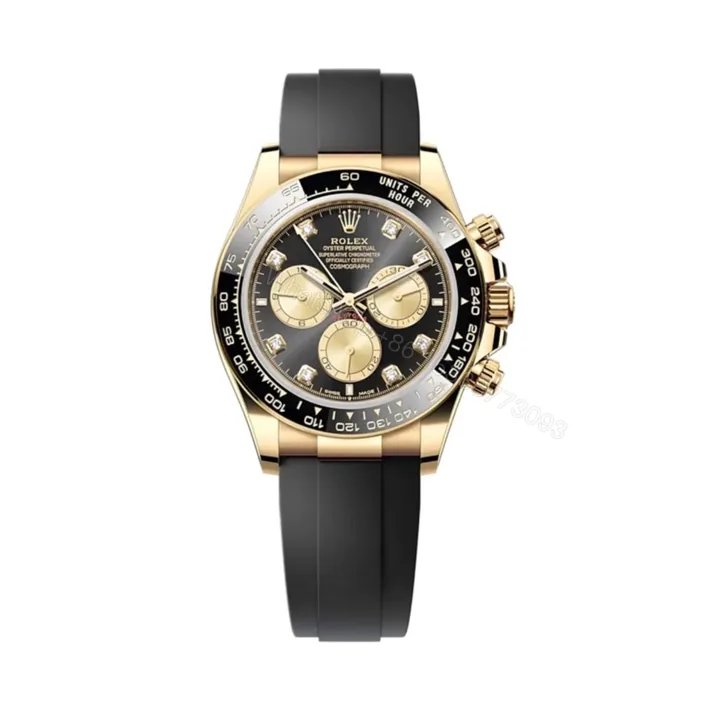 View 1 of Rolex Daytona Black Dial Yellow Gold 126518LN