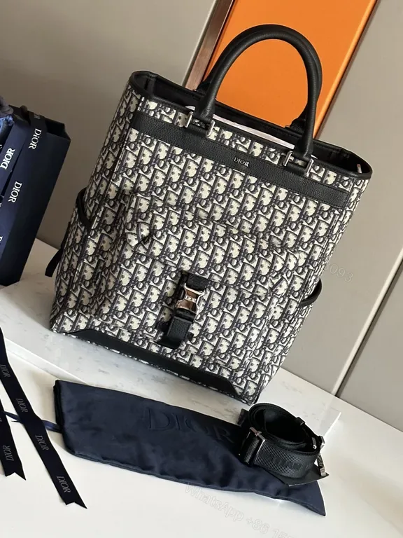 View 1 of Bold Monogram Tote: Iconic Pattern Power Bag