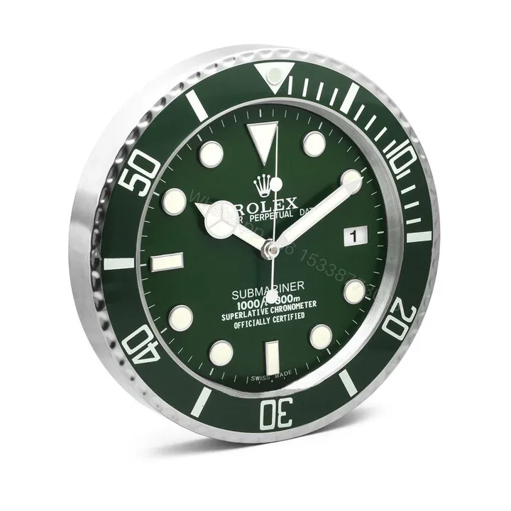View 1 of ROLEX WALL CLOCK – SUBMARINER ‘HULK‘ EDITION