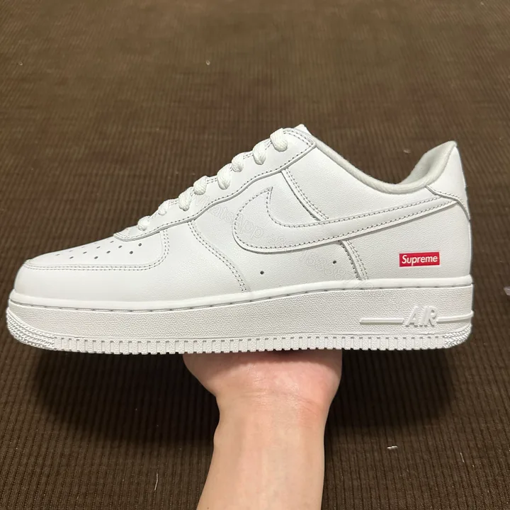 View 1 of Nike Air Force 1 Low Supreme White
