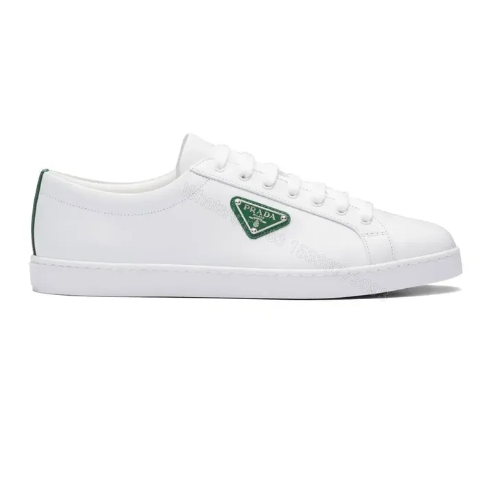 View 1 of PRADA BRUSHED LEATHER SNEAKERS – PRD042