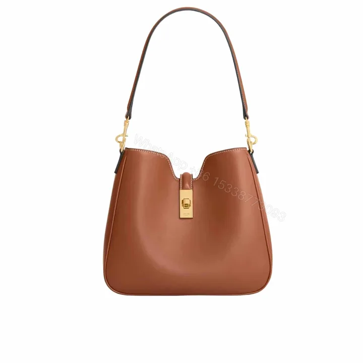 View 1 of CELINE SMALL CAMILLE 16 SOFT BAG TAN 24CM 120693FX9 04LU