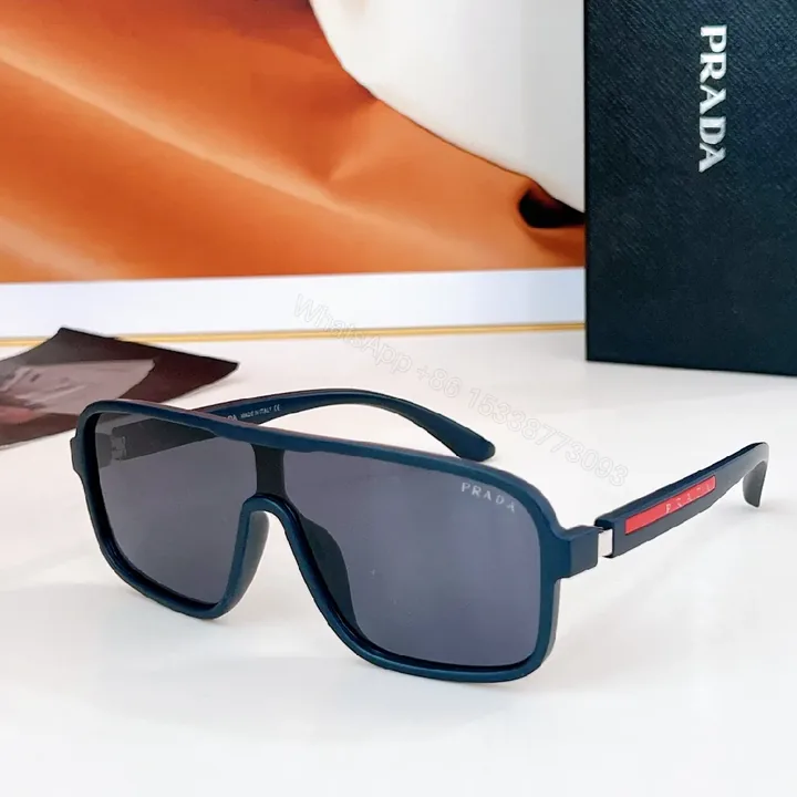 View 1 of Bold Modern Shield Sunglasses with Matte Frame, UV400 Protection