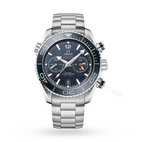 View 1 of Replica Omega Planet Ocean Men Automatic Blue Stainless Steel Watch O21530465103001
