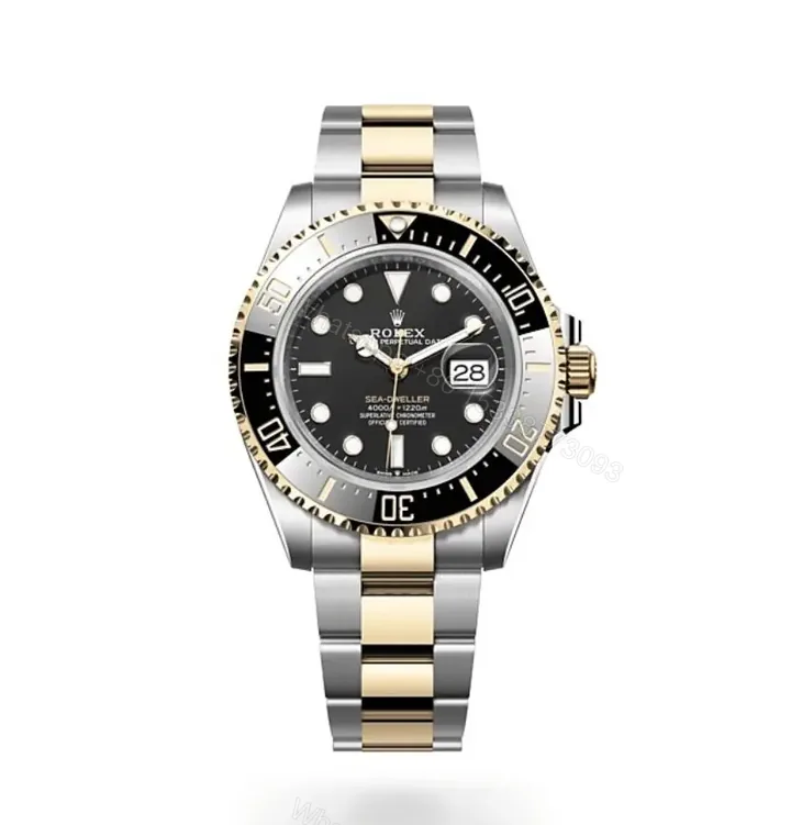 View 1 of Replica Rolex Sea Dweller DeepSea 126603 2019 Two-Tone Clone