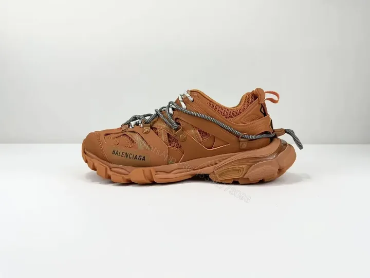 View 1 of Chunky Leather-Texture High-Tops with Rugged Outsole