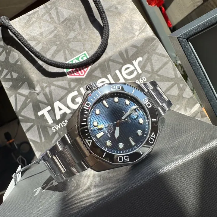 View 1 of TAG Heuer Aquaracer Professional 300 42 Stainless Steel Blue WBP5111.FT6259