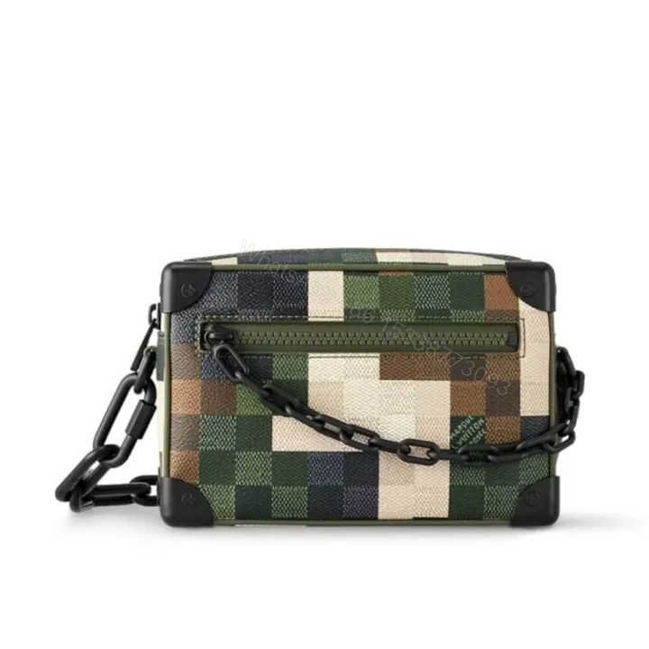 View 1 of Louis Vuitton Mini Soft Trunk Green 20Cm M24581