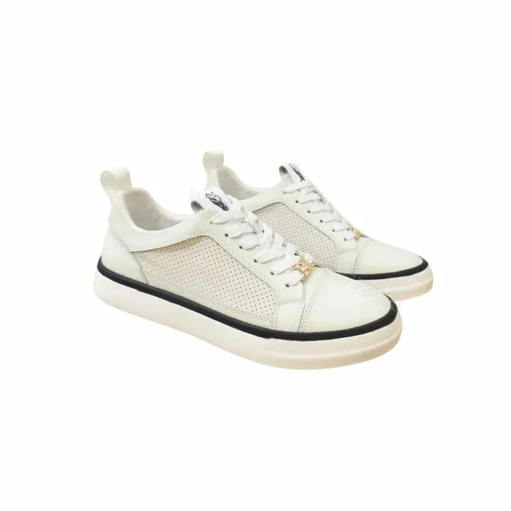 View 1 of Gucci Men’S Platform Sneaker White With Black Edge