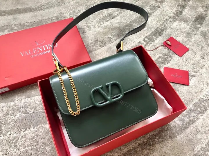 View 1 of Forest Green Valentino Garavani Shoulder Bag: Luxury Everyday Carry