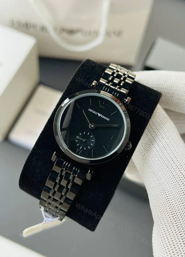 View 1 of Emporio Armani Gianni Black 32mm Chronograph