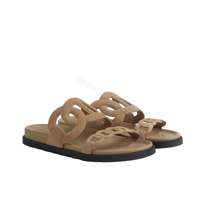 View 1 of HERMES EXTRA SANDAL BEIGE ARGILE H222301Z 1J380