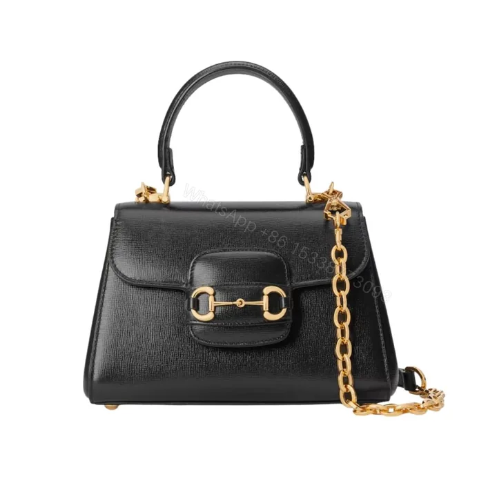 View 1 of Gucci Horsebit 1955 Mini Bag Black 22Cm