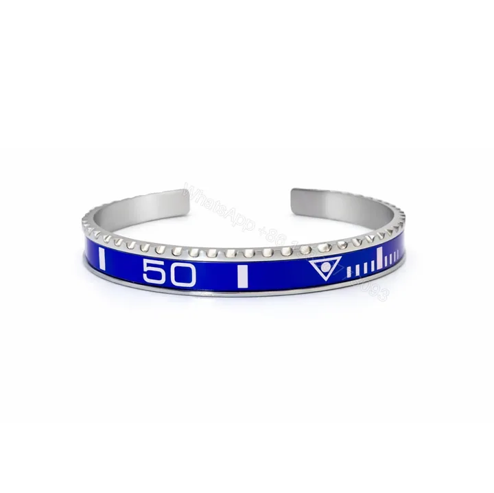 View 1 of Smurf Blue Submariner Titanium Steel Bracelet