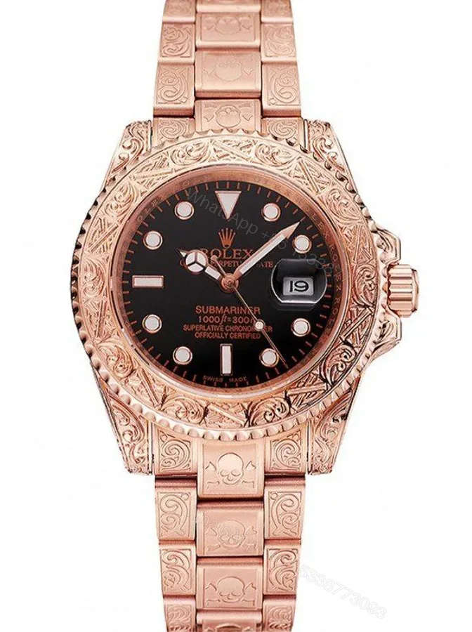 View 1 of Superclone Rolex Submariner Black Dial 1454086