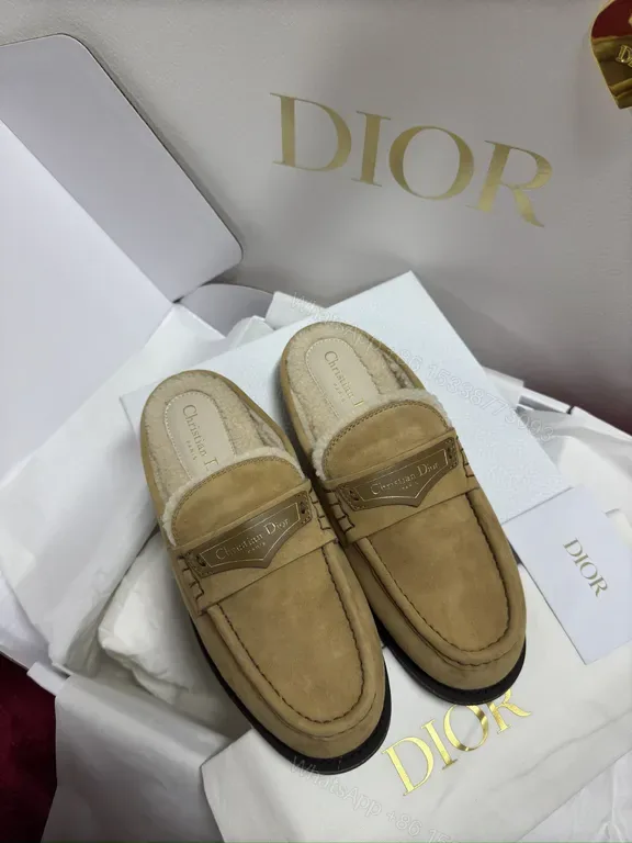 View 1 of Desert-Tone Suede Driver Mules â€“ Luxe Slip-On Shoes