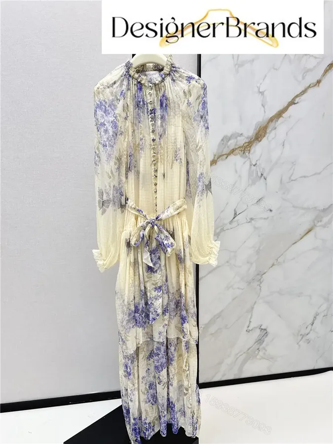 View 1 of Zimmermann Classic Elegant Printed Dress