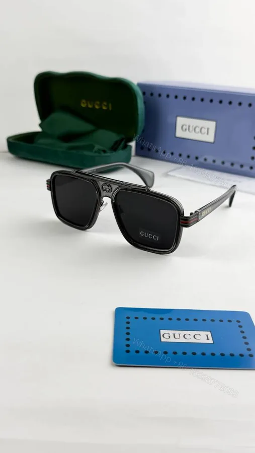View 1 of First Copy Gucci Grey 1295 Sunglasses