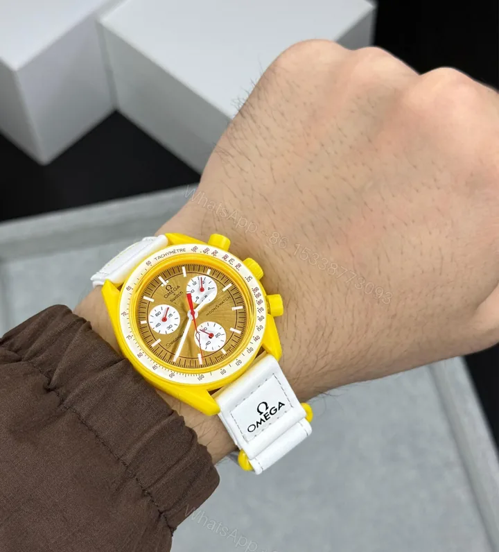 View 1 of Omega x Swatch Bioceramic MoonSwatch Mission