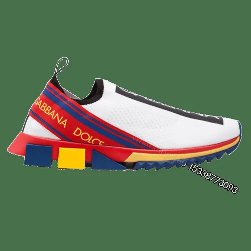 View 1 of DOLCE & GABBANA STRETCH MESH SORRENTO SNEAKERS WITH LOGO – DG45