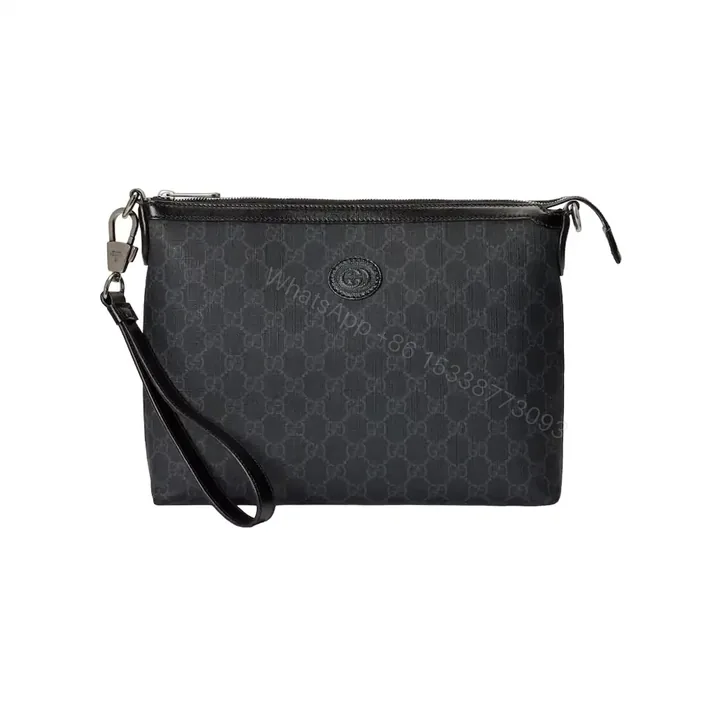 View 1 of MESSENGER BAG WITH INTERLOCKING G – GBC063