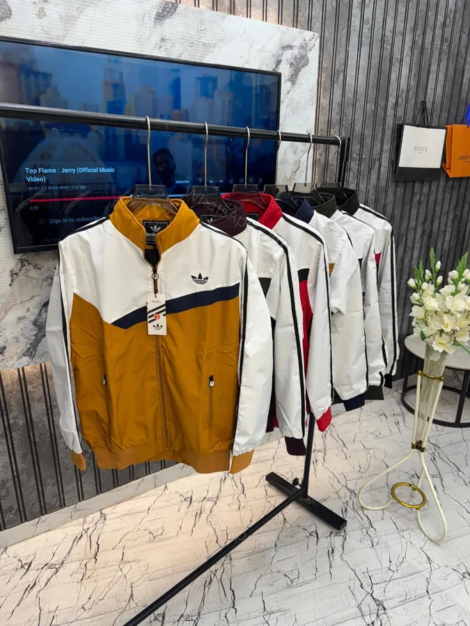 View 1 of FIRST COPY Adidas Imported Very Premium Windbreaker Jacket