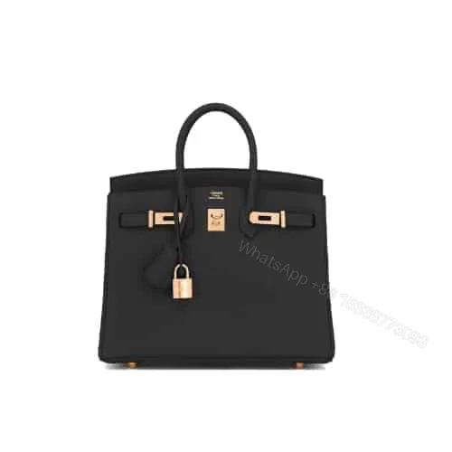 View 1 of HERMES BIRKIN 35 TOGO GOLD HARDWARE BLACK 35CM