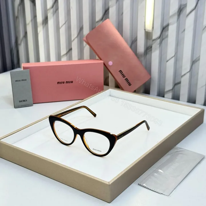 View 1 of Miu Miu Cat Eye Black Optical Frame