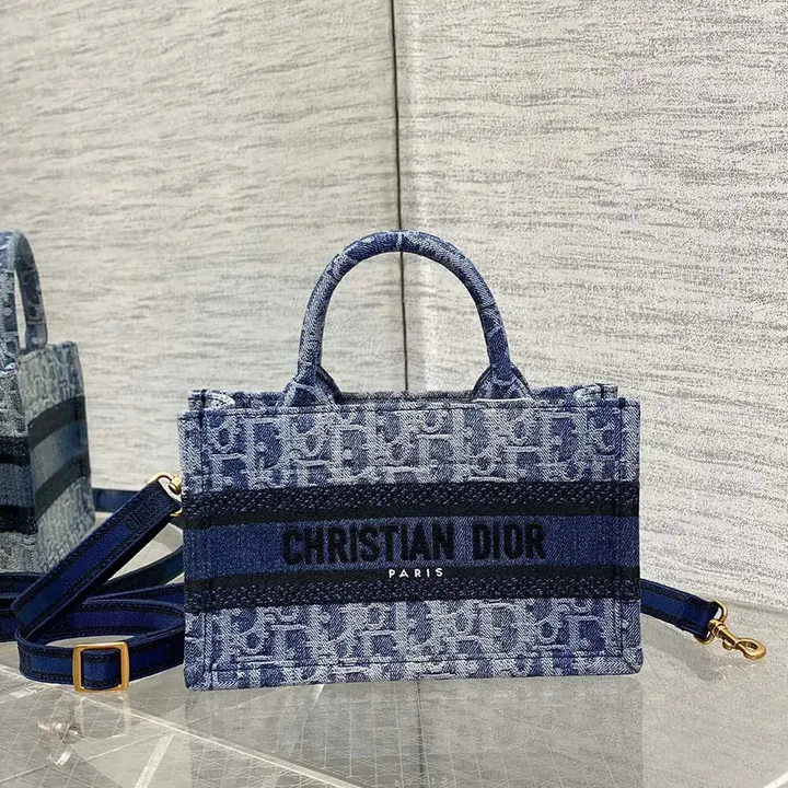 View 1 of Dior Mini Dior Book Tote