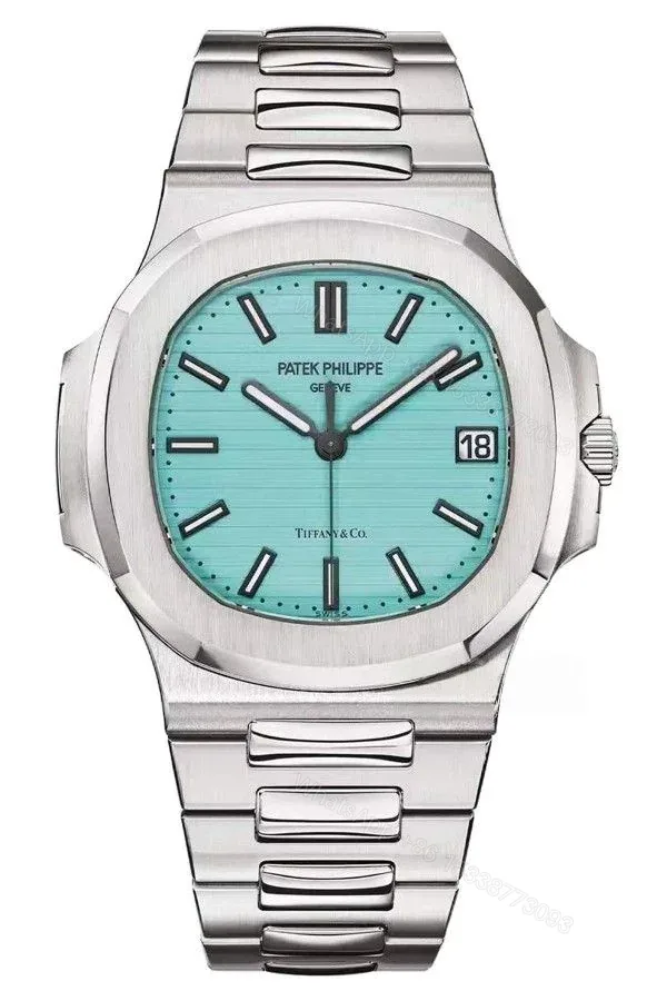 View 1 of Patek Philippe Super Clone Nautilus 5711 Tiffany Blue Dial 40MM
