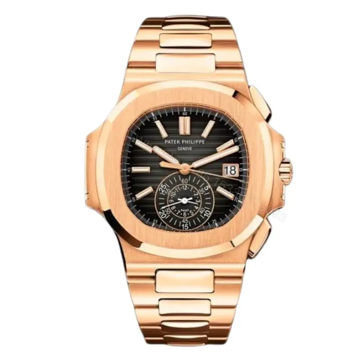 View 1 of Super Swiss Clone Patek Philippe Nautilus 5980 Rose Gold