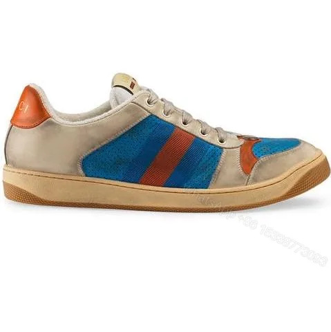 View 1 of GUCCI SCREENER LEATHER SNEAKER – GC54