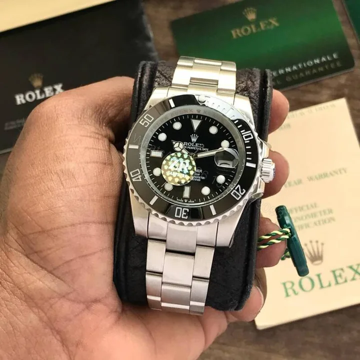 View 1 of Rolex Submariner Silver Black 40mm Automatic