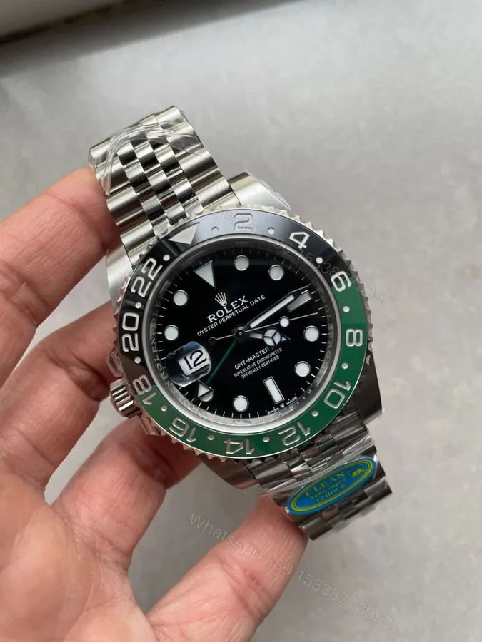 View 1 of Clean Factory 1:1 Rolex GMT Master II 126720 VTNR 904L SS Best Edition DD3285 CHS