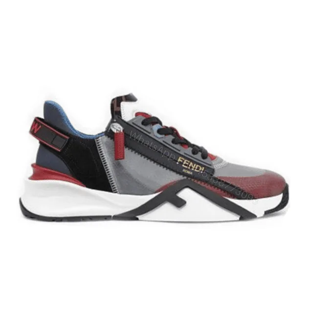 View 1 of FENDI CHUNKY LACE-UP TRAINERS – FD26