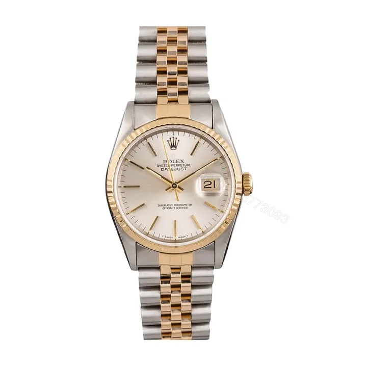 View 1 of Rolex Datejust 41 126300 Super Clone : Stainless Steel Black Dial