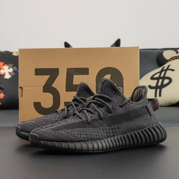 View 1 of Yeezy Boost 350 V2 Static Black Reps