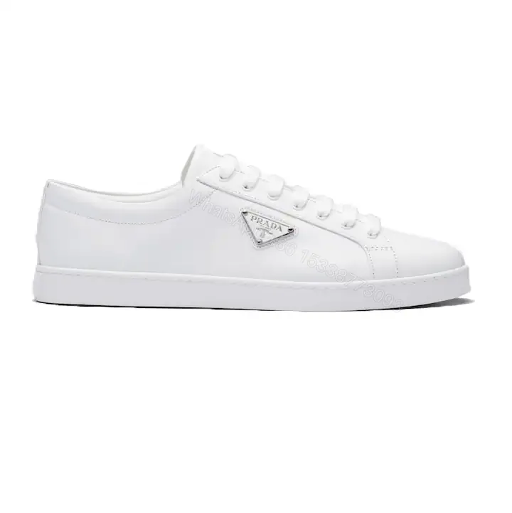 View 1 of PRADA BRUSHED LEATHER SNEAKERS – PRD045