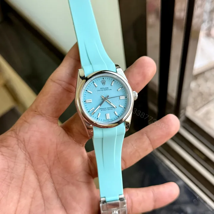 View 1 of Rolex Oyster Perpetual Tiffany Blue Edition