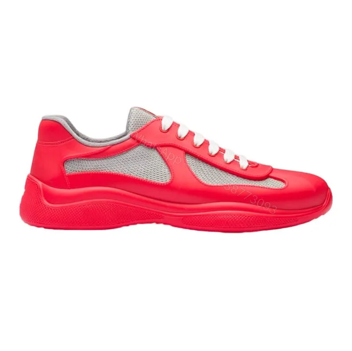 View 1 of PRADA AMERICA’S CUP SOFT RUBBER AND BIKE FABRIC SNEAKERS – PRD005
