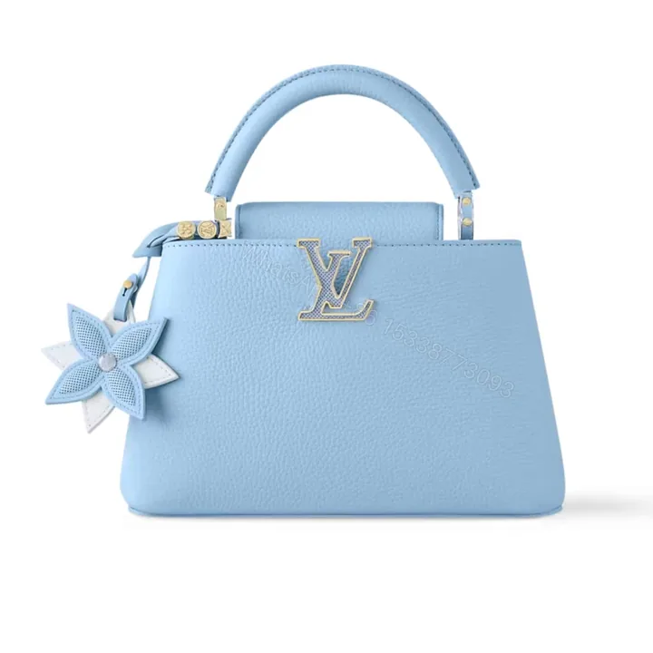 View 1 of LOUIS VUITTON CAPUCINES MINI BAG BLUE BLEACH 20CM M21303