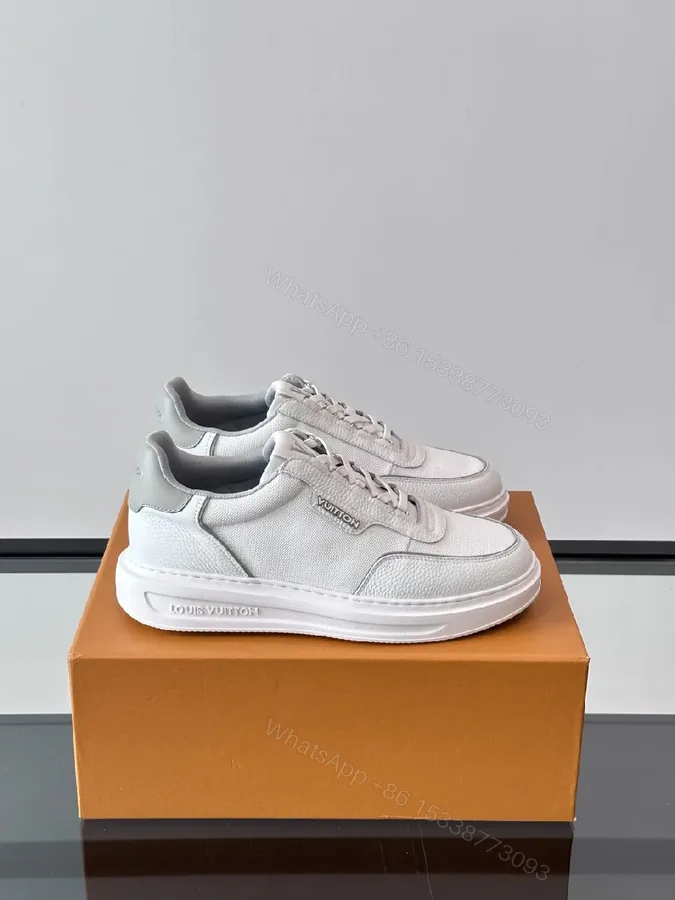 View 1 of Minimalist White Luxury Sneaker: Sculpted Comfort Footwear