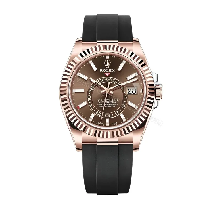 View 1 of Rolex Sky-Dweller 326235 Chocolate Dial Replica