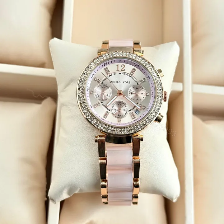 View 1 of ( MK5896 ) Rose Gold Tone Parker