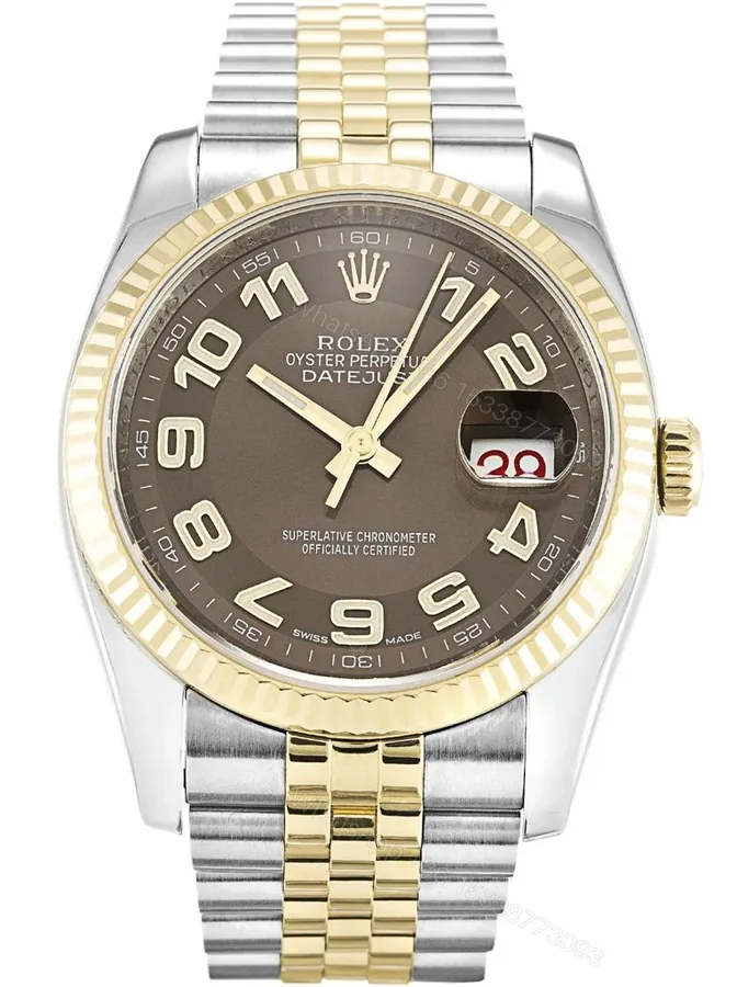 View 1 of Replica Rolex Datejust Bronze Dial 116233 36 mm