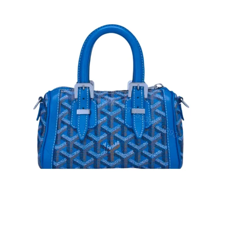 View 1 of GOYARD GOYARDINE CROISIERE MINI BLUE 19CM
