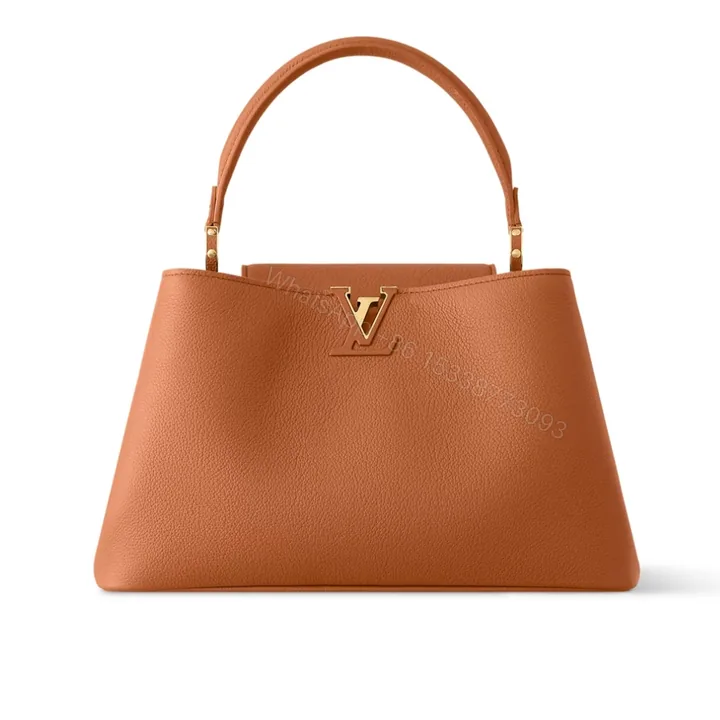 View 1 of Louis Vuitton Capucines MM Souple Cognac 33Cm M14371